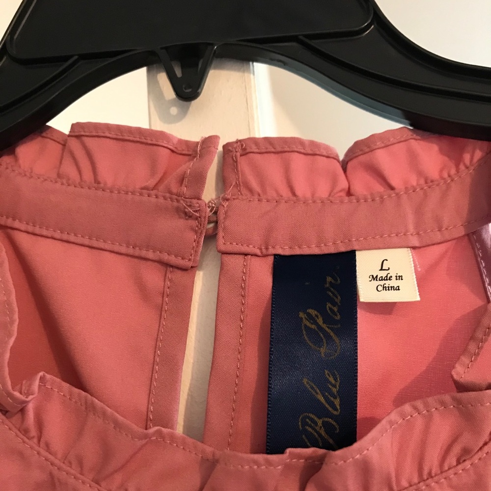 Francescas dusty pink cold shoulder top - Picture 3 of 3